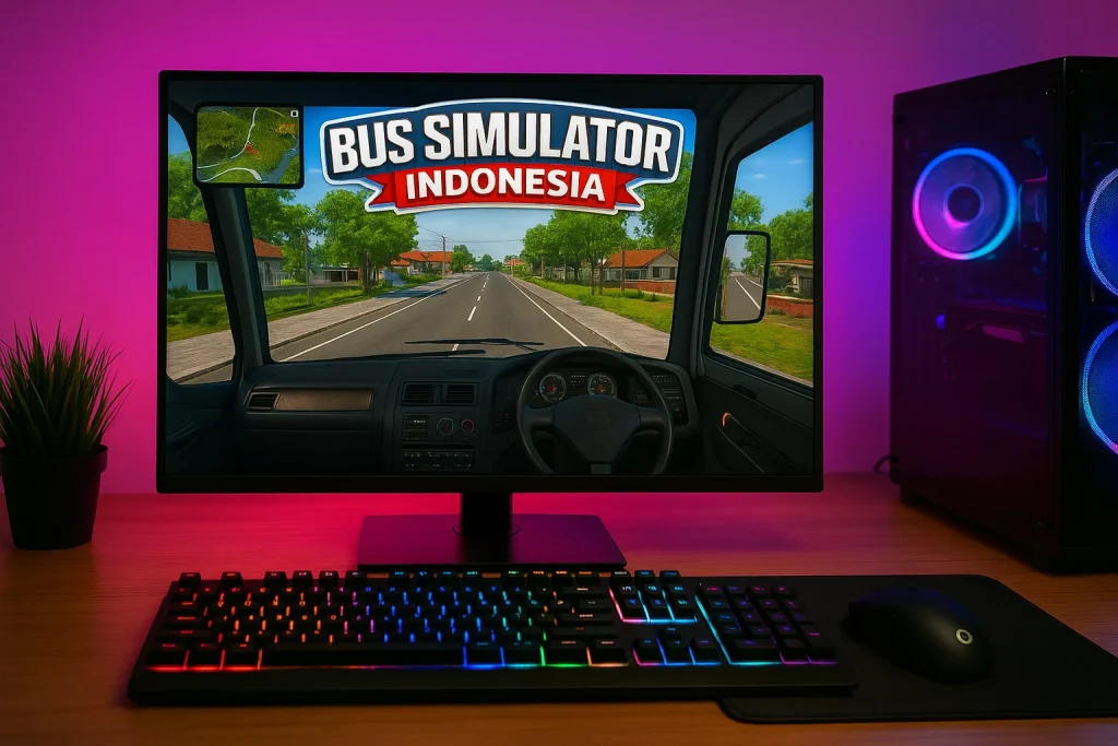 bus simulator Indonesia APK for PC