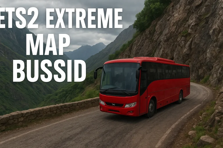 ETS2 Coolest Extreme Map Mod BUSSID