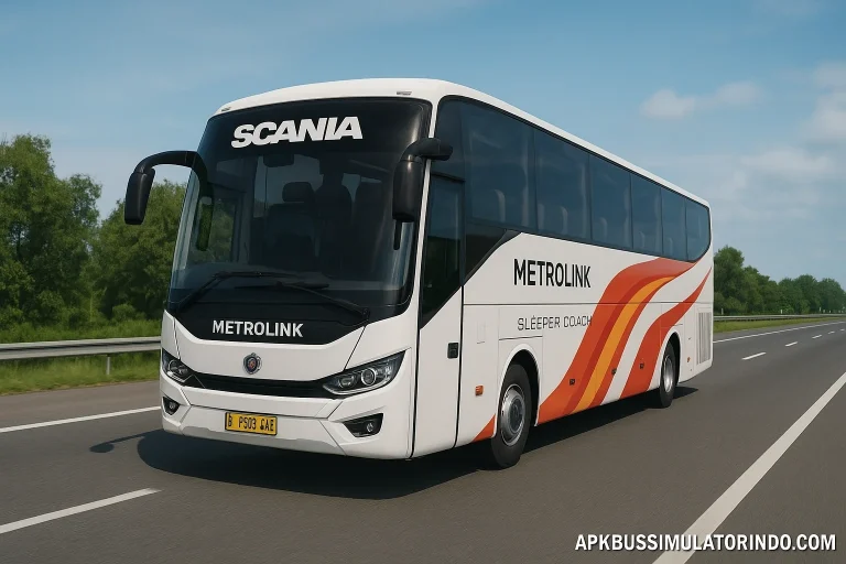 Scania Metrolink Sleeper Coach Mod