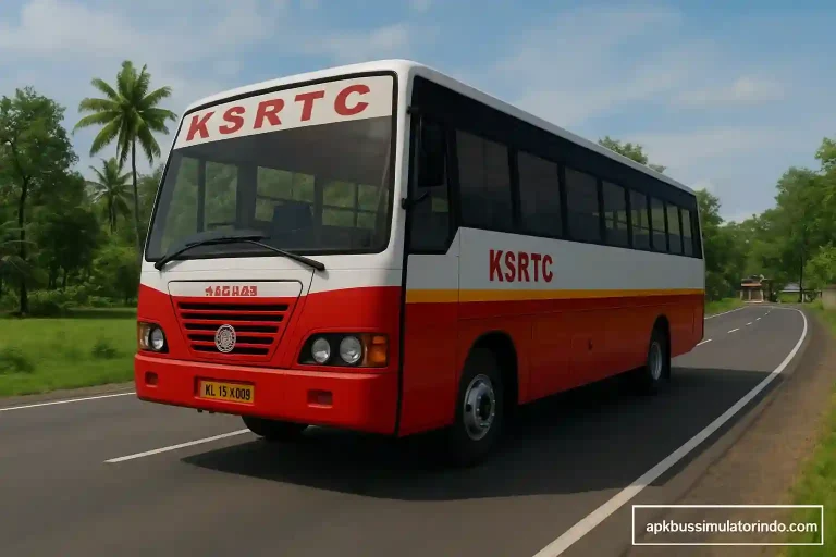 KSRTC Bus Mod For Bus Simulator Indonesia