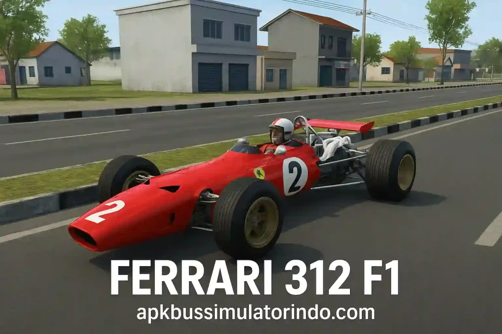 Ferrari 312 F1 Mod for BUSSID