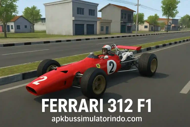 Ferrari 312 F1 Mod for BUSSID