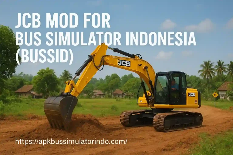JCB Mod for Bus Simulator Indonesia