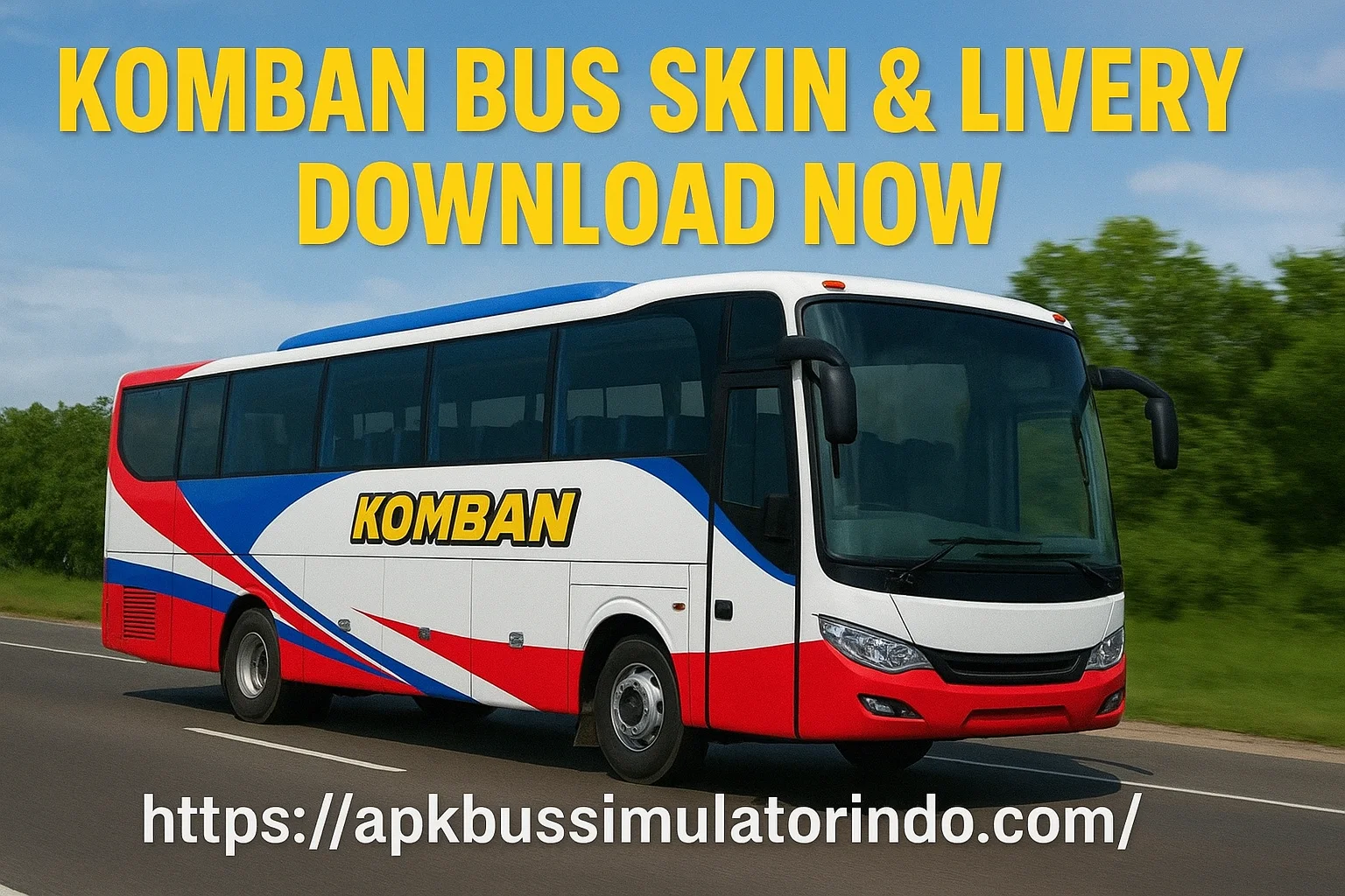 Komban Bus Skin & Livery Download