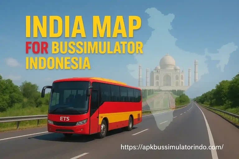 Download India Map for Bus Simulator Indonesia